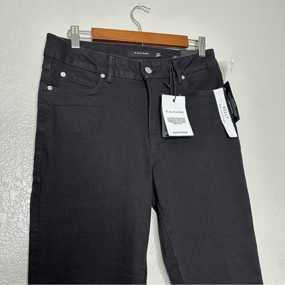 Tahari Black Skinny Jeans for Women - Picture 6 of 8